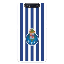 Funda para Samsung Galaxy A80 del Fútbol Club Oporto Escudo Rayas  - Licencia Oficial Fútbol Club Oporto