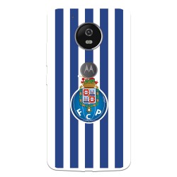 Funda para Motorola Moto G5 del Fútbol Club Oporto Escudo Rayas  - Licencia Oficial Fútbol Club Oporto