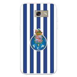 Funda para Samsung Galaxy A3 del Fútbol Club Oporto Escudo Rayas  - Licencia Oficial Fútbol Club Oporto