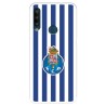 Funda para Alcatel 1SE 2020 del Fútbol Club Oporto Escudo Rayas  - Licencia Oficial Fútbol Club Oporto