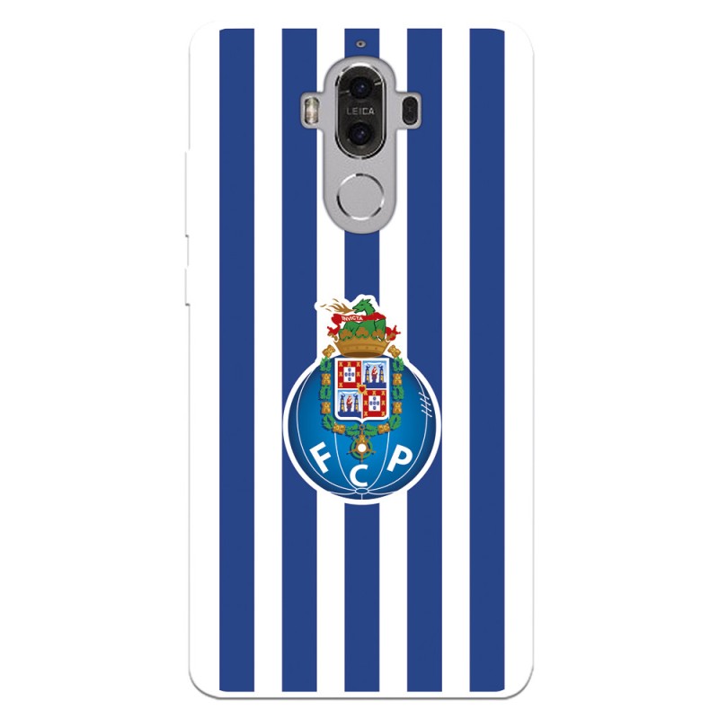 Funda para Huawei Mate 9 del Fútbol Club Oporto Escudo Rayas  - Licencia Oficial Fútbol Club Oporto