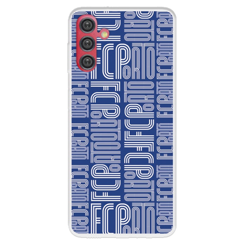 Funda para Samsung Galaxy A13 5G del Fútbol Club Oporto Nombre Fondo Azul  - Licencia Oficial Fútbol Club Oporto