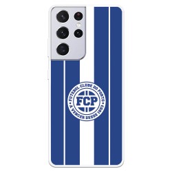 Funda para Samsung Galaxy S21 Ultra del Fútbol Club Oporto Escudo Azul  - Licencia Oficial Fútbol Club Oporto