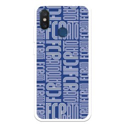 Funda para Xiaomi Mi 8 del Fútbol Club Oporto Nombre Fondo Azul  - Licencia Oficial Fútbol Club Oporto