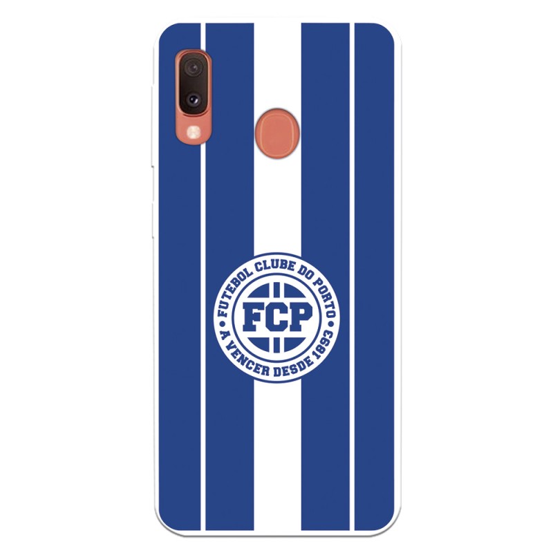 Funda para Samsung Galaxy A20e del Fútbol Club Oporto Escudo Azul  - Licencia Oficial Fútbol Club Oporto