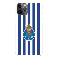 Funda para iPhone 11 Pro del Fútbol Club Oporto Escudo Rayas  - Licencia Oficial Fútbol Club Oporto