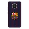 Funda para Motorola Moto G5 del FC Barcelona Rayas Blaugrana  - Licencia Oficial FC Barcelona