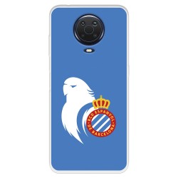 Funda para Nokia G20 del Escudo Perico  - Licencia Oficial RCD Espanyol
