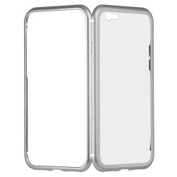 Funda Magnética Plata para iPhone 6S