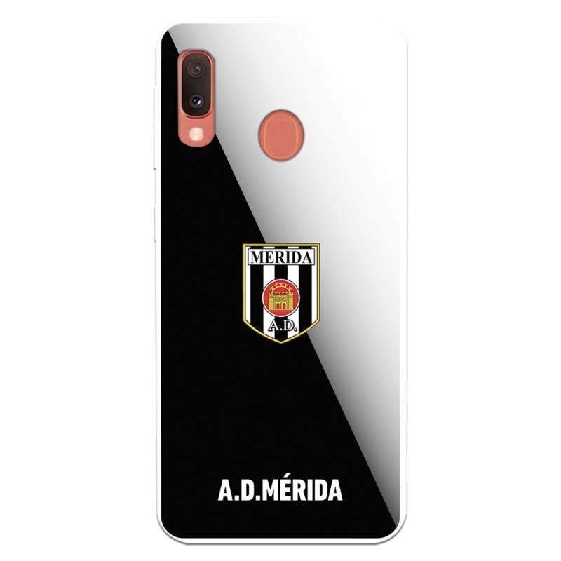 Funda para Samsung Galaxy A20e del Mérida Escudo Bicolor  - Licencia Oficial Mérida