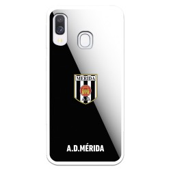 Funda para Samsung Galaxy A40 del Mérida Escudo Bicolor  - Licencia Oficial Mérida