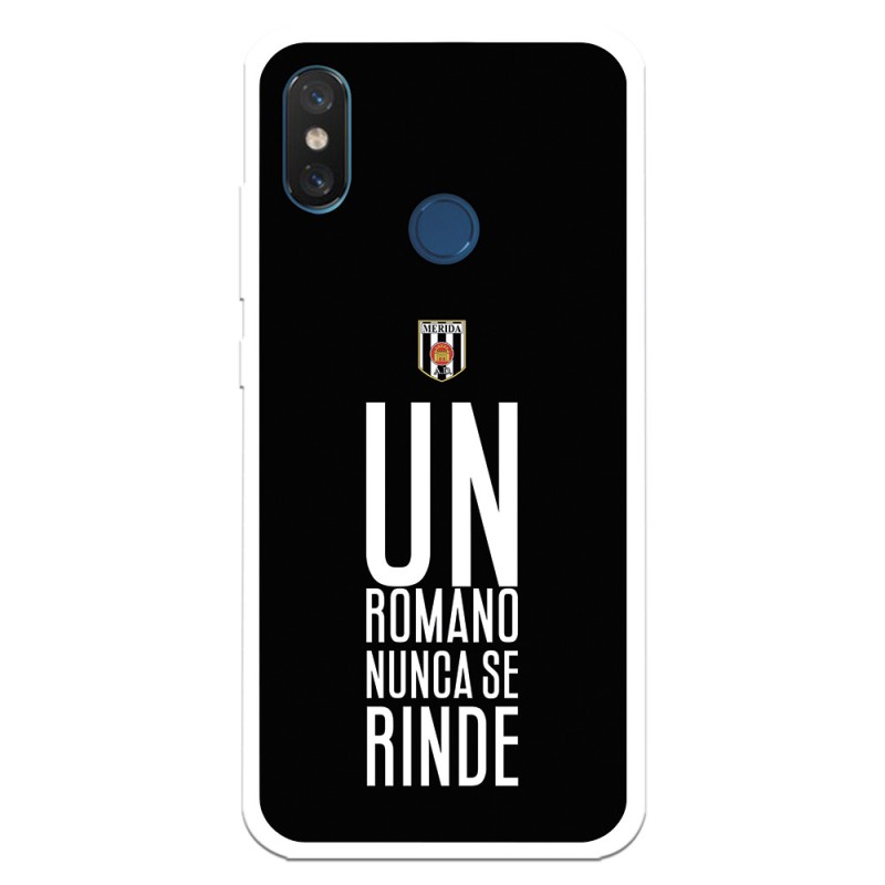 Funda para Xiaomi Mi 8 del Mérida Frase Fondo Negro  - Licencia Oficial Mérida