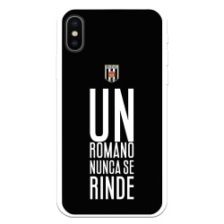 Funda para iPhone X del Mérida Frase Fondo Negro  - Licencia Oficial Mérida