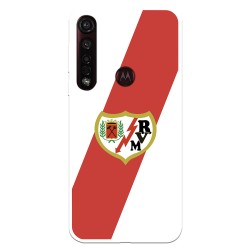 Funda para Motorola Moto G8 Plus del Rayo Vallecano Escudo  - Licencia Oficial Rayo Vallecano