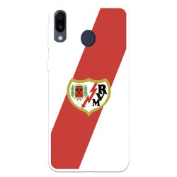 Funda para Samsung Galaxy M20 del Rayo Vallecano Escudo  - Licencia Oficial Rayo Vallecano