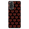 Funda para Xiaomi Redmi Note 11 Pro 5G del Rayo Vallecano Escudo Patrón Fondo Negro  - Licencia Oficial Rayo Vallecano