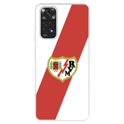 Funda para Xiaomi Redmi Note 11 Pro 5G del Rayo Vallecano Escudo  - Licencia Oficial Rayo Vallecano