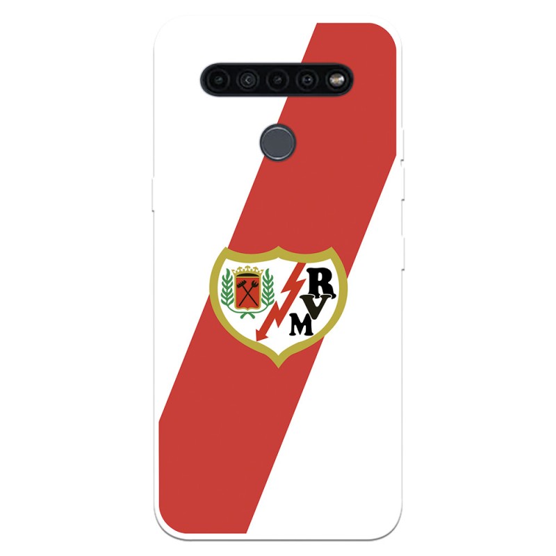 Funda para LG K41s del Rayo Vallecano Escudo  - Licencia Oficial Rayo Vallecano