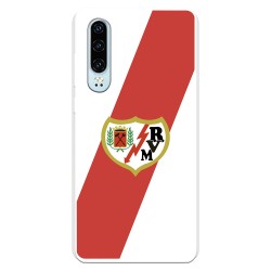 Funda para Huawei P30 del Rayo Vallecano Escudo  - Licencia Oficial Rayo Vallecano