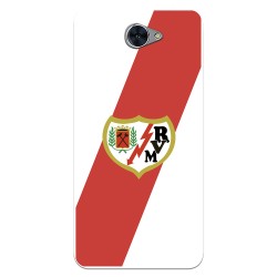 Funda para Huawei Y7 del Rayo Vallecano Escudo  - Licencia Oficial Rayo Vallecano