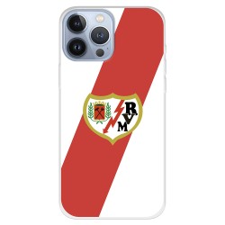 Funda para iPhone 13 Pro Max del Rayo Vallecano Escudo  - Licencia Oficial Rayo Vallecano