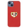 Funda para iPhone 13 del Rayo Vallecano Escudo Fondo Rojo  - Licencia Oficial Rayo Vallecano