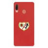 Funda para Samsung Galaxy A20e del Rayo Vallecano Escudo Fondo Rojo  - Licencia Oficial Rayo Vallecano