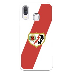 Funda para Samsung Galaxy A40 del Rayo Vallecano Escudo  - Licencia Oficial Rayo Vallecano