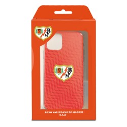 Funda para Samsung Galaxy S10 del Rayo Vallecano Escudo Fondo Rojo  - Licencia Oficial Rayo Vallecano