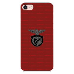 Funda para iPhone SE 2022 del Escudo Fondo Granate  - Licencia Oficial Benfica