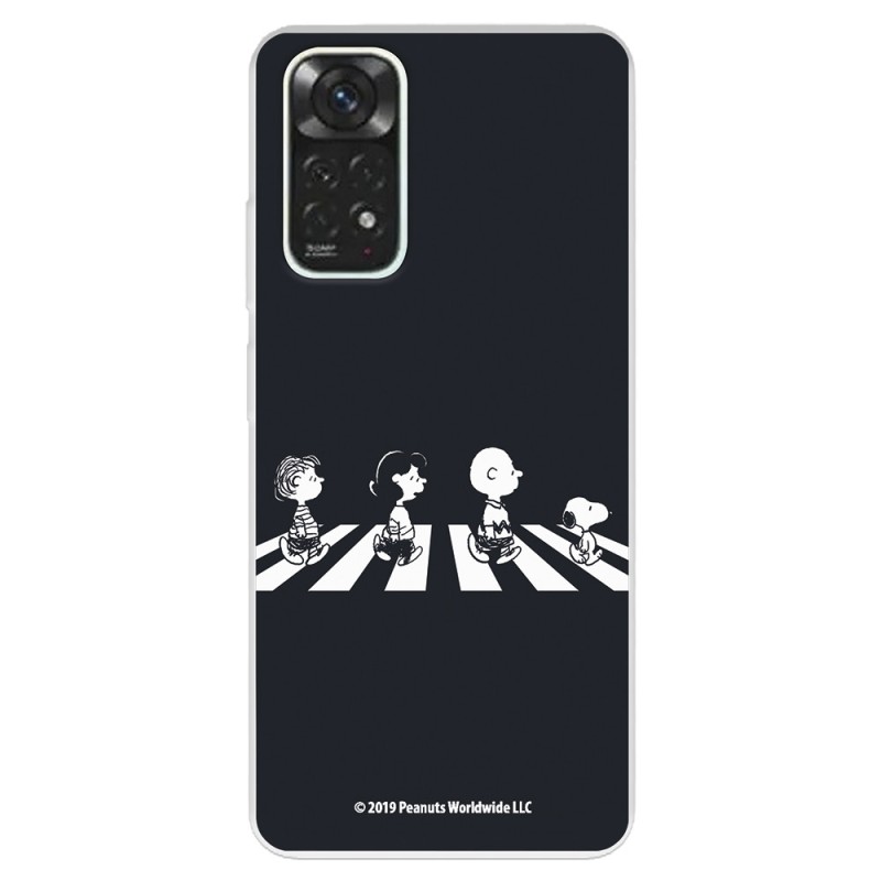 Funda para Xiaomi Redmi Note 11 Pro 5G Oficial de Peanuts Personajes Beatles - Snoopy