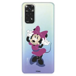 Funda para Xiaomi Redmi Note 11 Pro 5G Oficial de Disney Minnie Rosa - Clásicos Disney