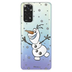 Funda para Xiaomi Redmi Note 11 Pro 5G Oficial de Disney Olaf Transparente - Frozen