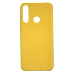 Funda Ultra Suave Amarillo para Huawei Y6p