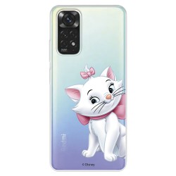 Funda para Xiaomi Redmi Note 11 Pro 5G Oficial de Disney Marie Silueta - Los Aristogatos