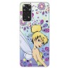 Funda para Xiaomi Redmi Note 11 Pro 5G Oficial de Disney Campanilla Flores - Peter Pan