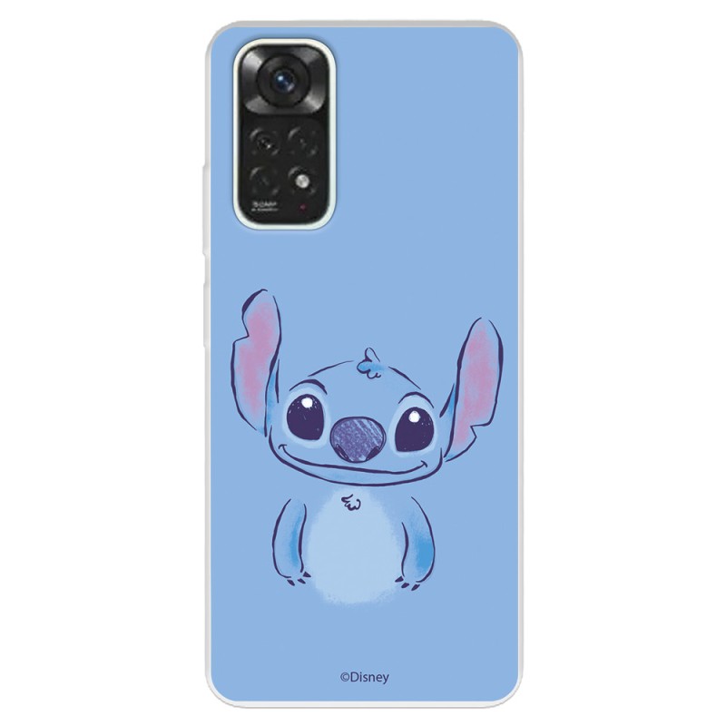 Funda para Xiaomi Redmi Note 11 Pro 5G Oficial de Disney Stitch Azul - Lilo & Stitch