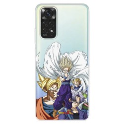 Funda para Xiaomi Redmi Note 11 Pro 5G Oficial de Dragon Ball Guerreros Saiyans - Dragon Ball