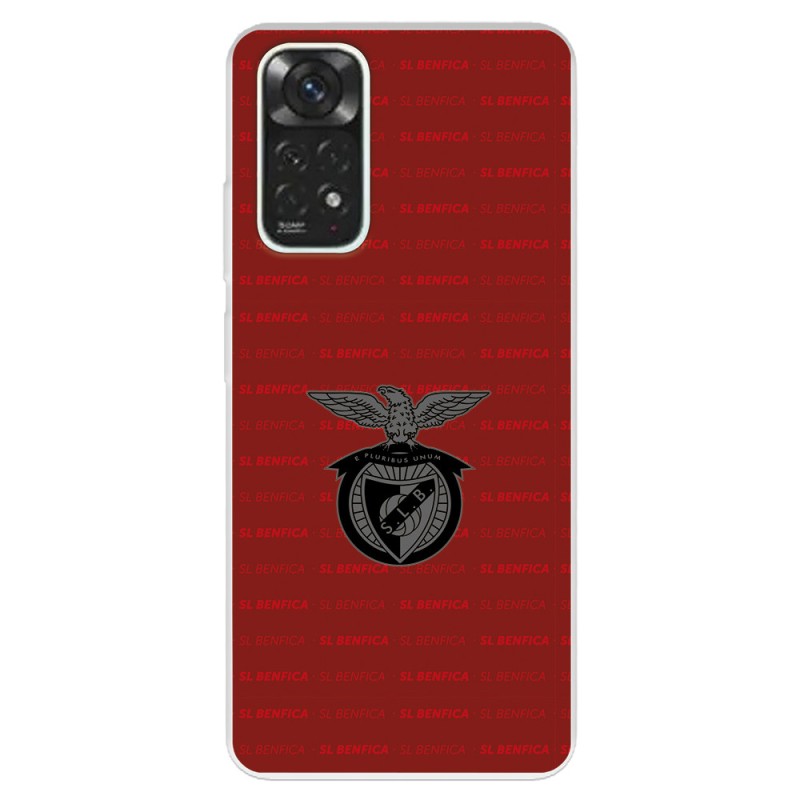 Funda para Xiaomi Redmi Note 11 Pro 5G del Escudo Fondo Granate  - Licencia Oficial Benfica