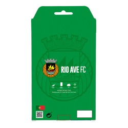 Funda para Xiaomi Redmi Note 11 Pro 5G del Escudo Leather Case Negra  - Licencia Oficial Rio Ave FC