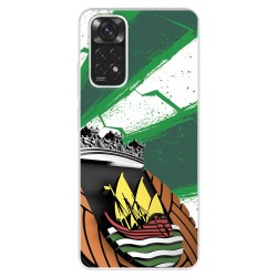 Funda para Xiaomi Redmi Note 11 Pro 5G del Escudo Fondo Verde y Blanco  - Licencia Oficial Rio Ave FC