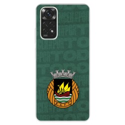 Funda para Xiaomi Redmi Note 11 Pro 5G del Escudo Fondo Verde  - Licencia Oficial Rio Ave FC