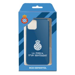 Funda para Xiaomi Redmi Note 11 Pro 5G del Escudo Fondo Azul  - Licencia Oficial RCD Espanyol