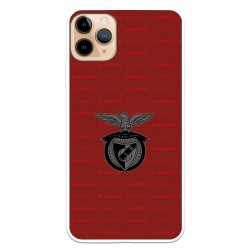 Funda para iPhone 11 Pro Max del Escudo Fondo Granate  - Licencia Oficial Benfica