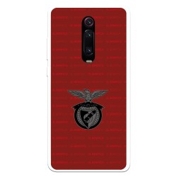 Funda para Xiaomi Mi 9T del Escudo Fondo Granate  - Licencia Oficial Benfica