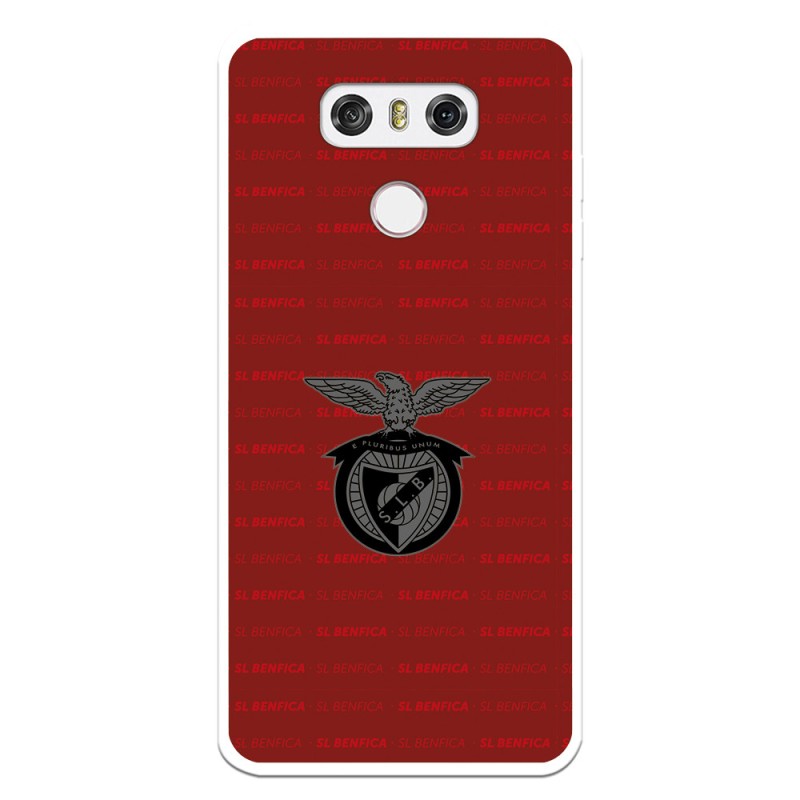 Funda para LG G6 del Escudo Fondo Granate  - Licencia Oficial Benfica