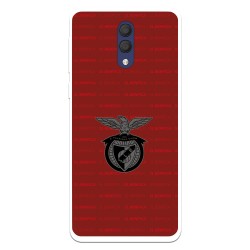 Funda para Alcatel 1X 2019 del Escudo Fondo Granate  - Licencia Oficial Benfica