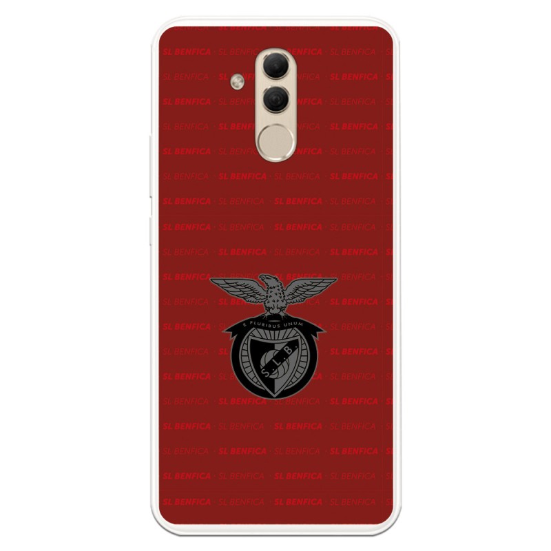 Funda para Huawei Mate 20 Lite del Escudo Fondo Granate  - Licencia Oficial Benfica