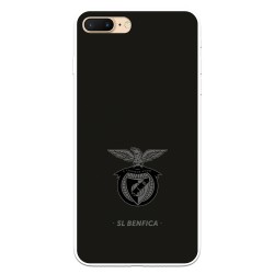 Funda para iPhone 7 Plus del Escudo Fondo Negro  - Licencia Oficial Benfica