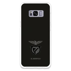 Funda para Samsung Galaxy S8 del Escudo Fondo Negro  - Licencia Oficial Benfica